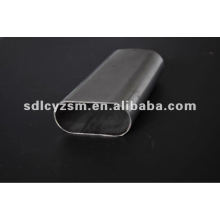 steel flat oval tube/flat oval shaped steel tube